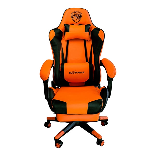 Gaming Chair ROXPOWER T-ROX GC75 Black/Orange | JAR Computers Gaming Chair ROXPOWER T-ROX GC75 Black/Orange