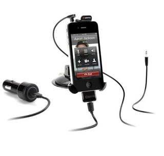 Поставка, кабели ,микрофон, захранване за кола за iPhone, iPod и смартфони - Griffin WindowSeat Mobile HandsFree Car Kit | JAR Computers Поставка, кабели ,микрофон, захранване за кола за iPhone, iPod и смартфони - Griffin WindowSeat Mobile HandsFree Car Kit