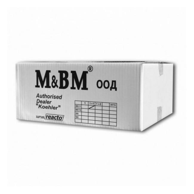 Хартия за матрични принтери M&BM, 240 мм х 11 ", 3 пласта, бяла, 750 комплекта | JAR Computers Хартия за матрични принтери M&BM, 240 мм х 11 ", 3 пласта, бяла, 750 комплекта