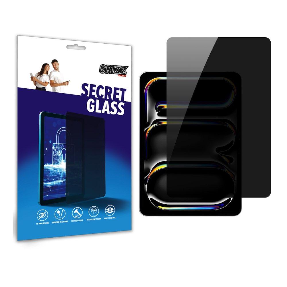Хибридно защитно покритие с определен ъгъл на виждане за дисплея на iPad Pro 11 (2024) - GrizzGlass SecretGlass Privacy Tempered Glass Protector (прозрачен) | JAR Computers Хибридно защитно покритие с определен ъгъл на виждане за дисплея на iPad Pro 11 (2024) - GrizzGlass SecretGlass Privacy Tempered Glass Protector (прозрачен)