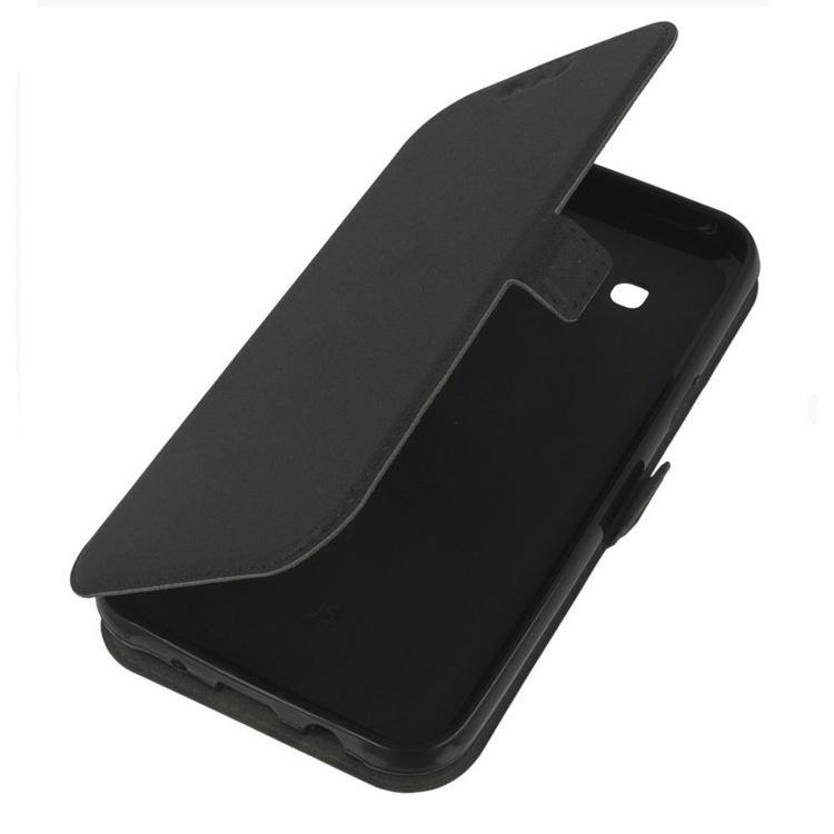 Кожен калъф, тип портфейл и поставка за Samsung Galaxy J5 - Wallet Flip Case (черен) | JAR Computers Кожен калъф, тип портфейл и поставка за Samsung Galaxy J5 - Wallet Flip Case (черен)