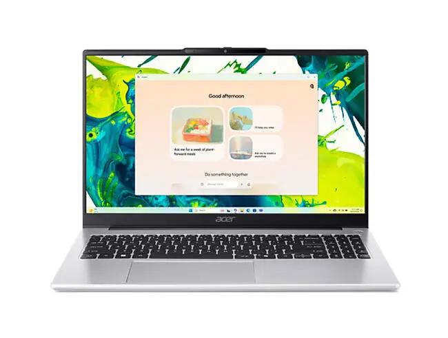 Лаптоп Acer Aspire Lite 15 AL15-45P-R2H1, 15.6", Full HD+, AMD Ryzen 7 5825U (2.0/4.5GHz, 16M), AMD Radeon RX Vega 8, 16 GB, 512 GB SSD - NX.DLQEX.001