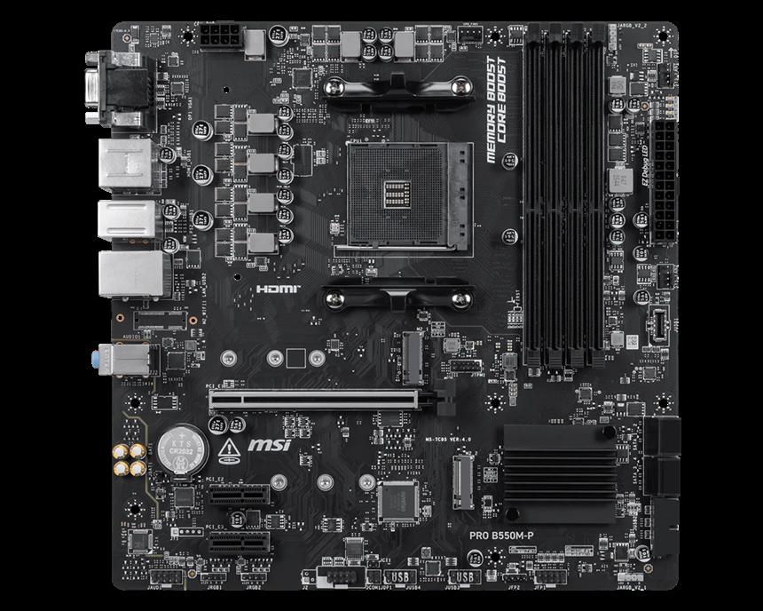 MSI PRO B550M-P | JAR Computers MSI PRO B550M-P