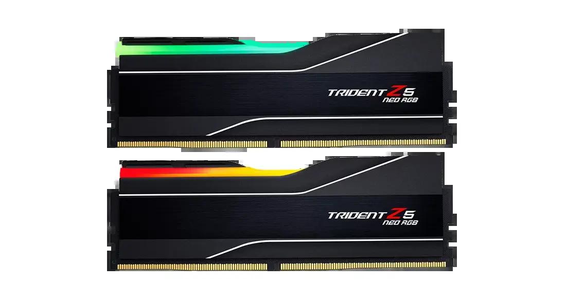 Памет G.SKILL Trident Z5 Neo RGB Black 64GB(2x32GB) DDR5-6000 - AMD EXPO