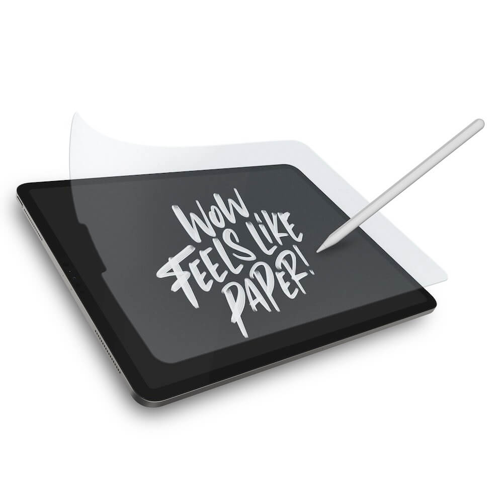 PaperLike Screen Protector - качествено защитно покритие (подходящо за рисуване) за дисплея на iPad mini 5 (2019) (прозрачен) (2 броя)