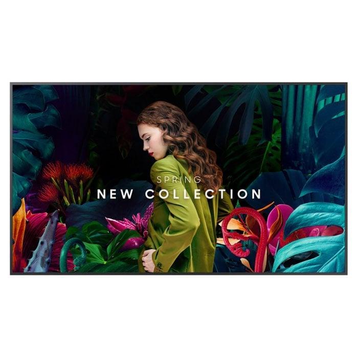 Професионален дисплей Samsung QB85C-N, 85'', VA, Ultra HD, 16/7, 350 cd/m2, 10 ms, no Bluetooth/Wi-Fi