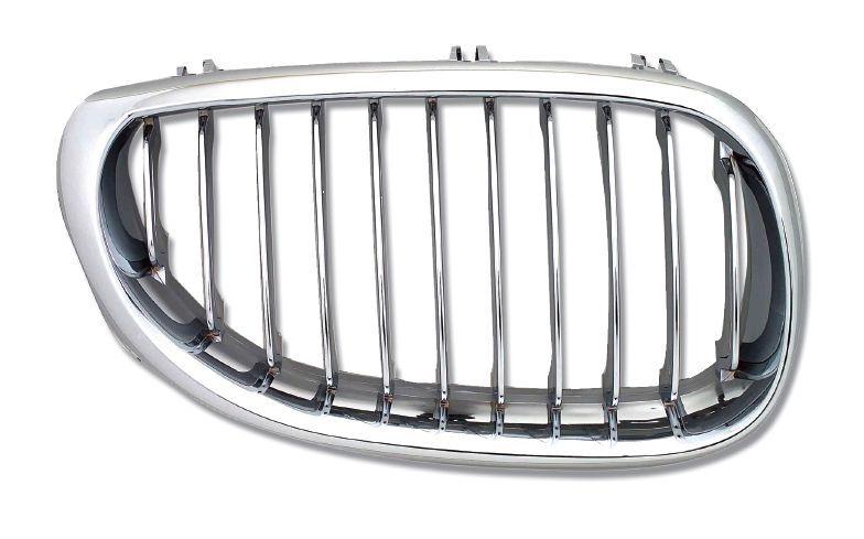 Решетки за BMW E60 (2003-2010) - хром изпъкнали | JAR Computers Решетки за BMW E60 (2003-2010) - хром изпъкнали