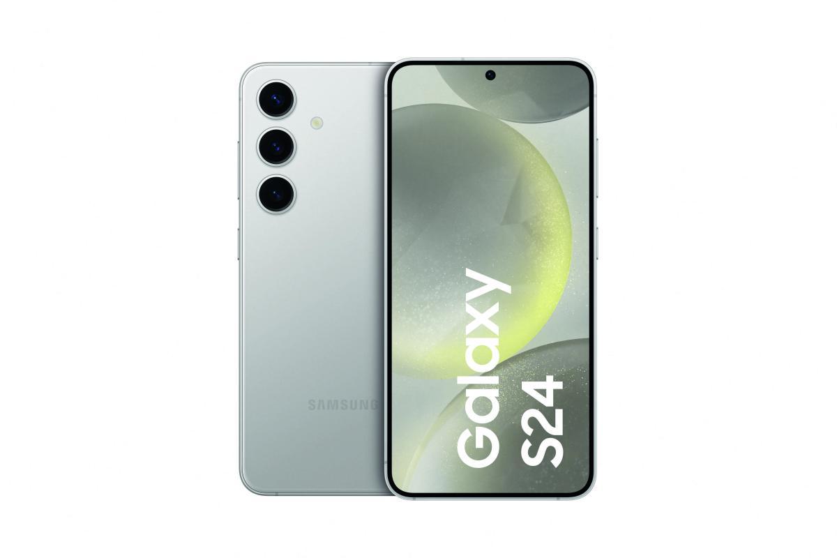 Samsung Galaxy S24 15.8 cm (6.2") Dual SIM Android 14 5G USB Type-C 8 GB 128 GB 4000 mAh Grey, Marble colour | JAR Computers Samsung Galaxy S24 15.8 cm (6.2") Dual SIM Android 14 5G USB Type-C 8 GB 128 GB 4000 mAh Grey, Marble colour