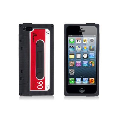 Силиконов калъф за iPhone 5, iPhone 5S, iPhone SE - Tape Case (черен) | JAR Computers Силиконов калъф за iPhone 5, iPhone 5S, iPhone SE - Tape Case (черен)