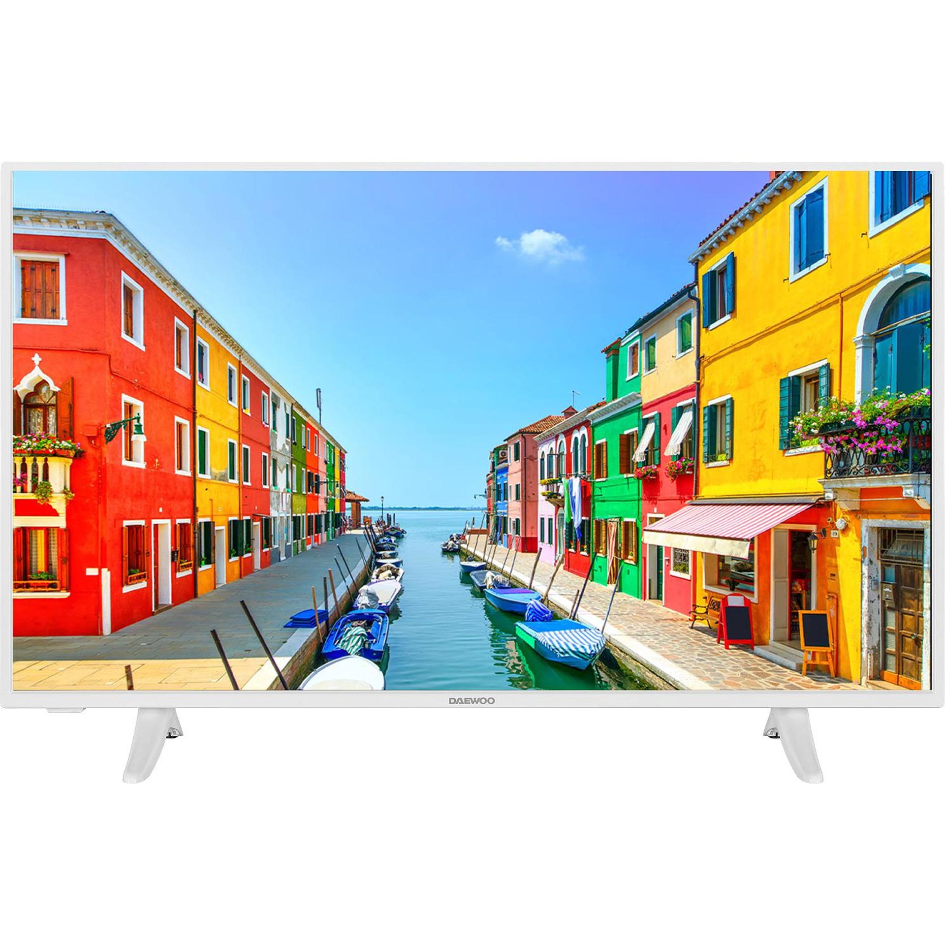 Телевизор Daewoo 43DE54FL2W Smart TV WHITE , LED  , 43 inch, 108 см, 1920x1080 FULL HD , Smart TV