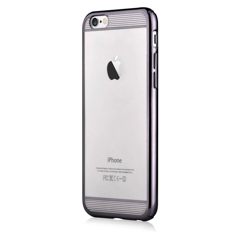 Тънък поликарбонатов кейс за iPhone 6, iPhone 6S - Comma Brightness 360 Case (сребрист-прозрачен) | JAR Computers Тънък поликарбонатов кейс за iPhone 6, iPhone 6S - Comma Brightness 360 Case (сребрист-прозрачен)