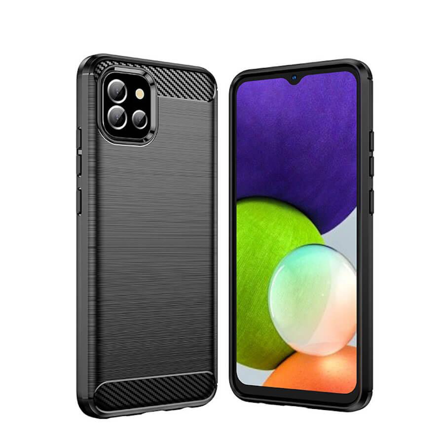 Тънък силиконов (TPU) калъф за Samsung Galaxy A03s - Carbon Flexible TPU Case (черен) | JAR Computers Тънък силиконов (TPU) калъф за Samsung Galaxy A03s - Carbon Flexible TPU Case (черен)