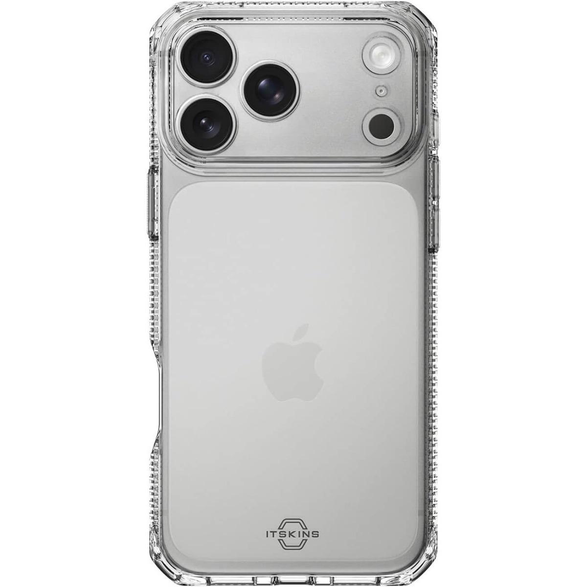 Удароустойчив силиконов (TPU) калъф за iPhone 17 Pro Max (прозрачен) - ItSkins Spectrum R Clear Case (bulk) | JAR Computers Удароустойчив силиконов (TPU) калъф за iPhone 17 Pro Max (прозрачен) - ItSkins Spectrum R Clear Case (bulk)