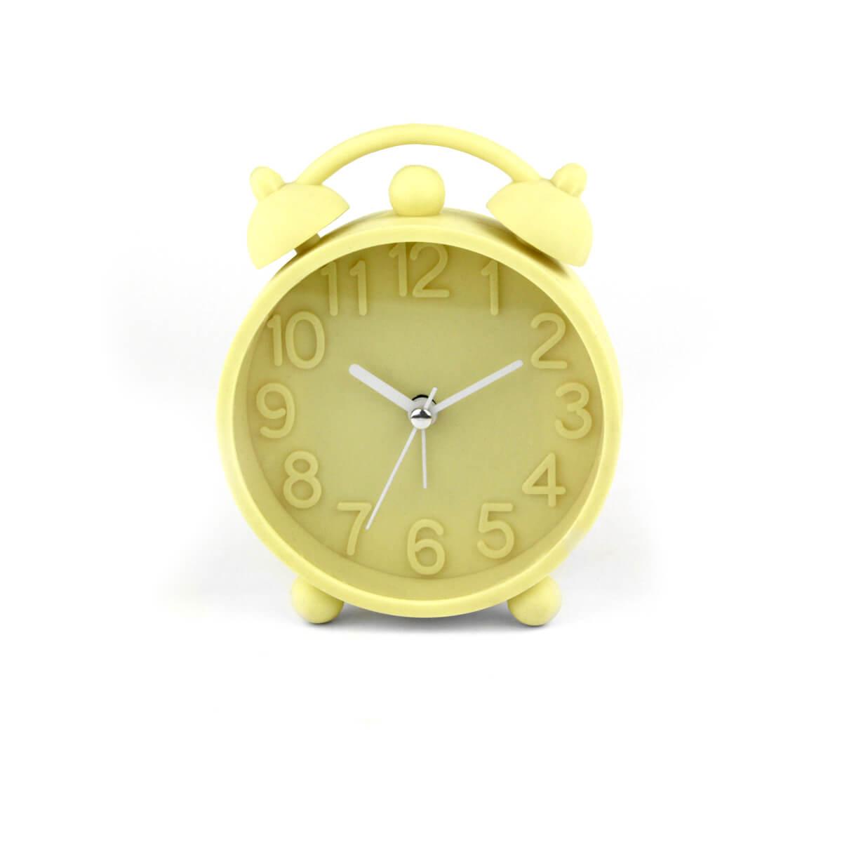 Часовник с будилник - Platinet Alarm Clock Happiness (жълт) | JAR Computers Часовник с будилник - Platinet Alarm Clock Happiness (жълт)