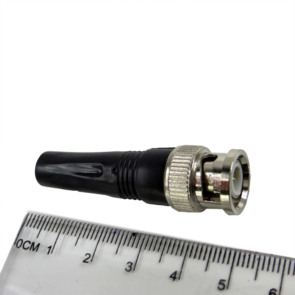 F-411 BNC Plastic Solderless | JAR Computers F-411 BNC Plastic Solderless