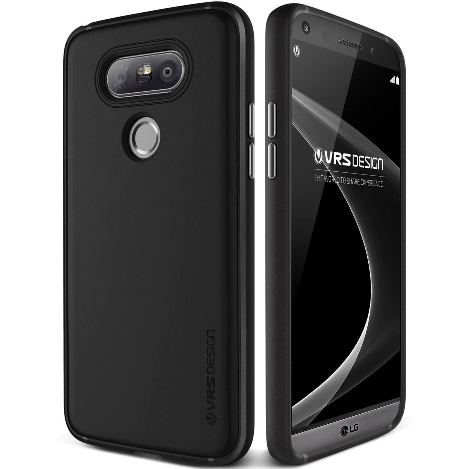 Хибриден удароустойчив кейс за LG G5 - Verus Single Fit Case (черен) | JAR Computers Хибриден удароустойчив кейс за LG G5 - Verus Single Fit Case (черен)