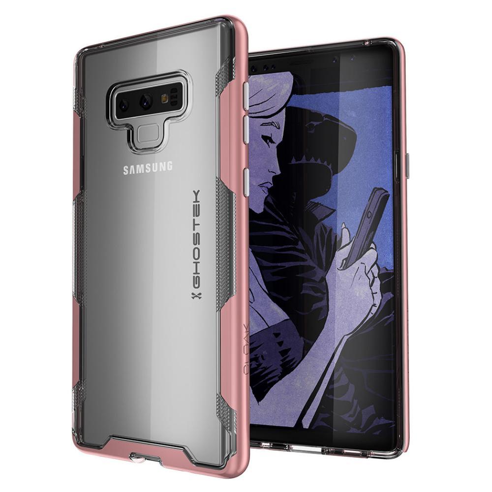 Хибриден удароустойчив кейс за Samsung Galaxy Note 9 - Ghostek Cloak 3 Case (розов) | JAR Computers Хибриден удароустойчив кейс за Samsung Galaxy Note 9 - Ghostek Cloak 3 Case (розов)