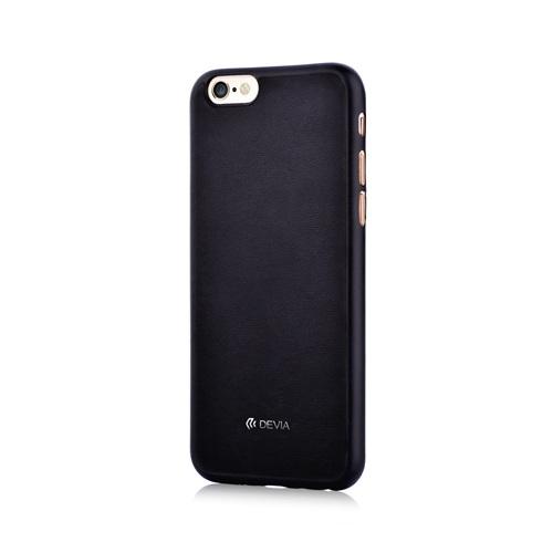Кожен кейс за iPhone 6, iPhone 6S - Devia Jelly Leather Case (черен) | JAR Computers Кожен кейс за iPhone 6, iPhone 6S - Devia Jelly Leather Case (черен)