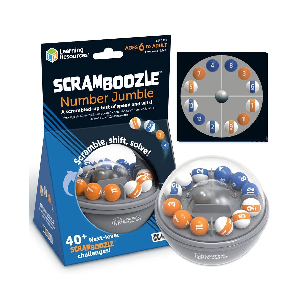 Learning Resources Пъзел Scramboozle, топка с цифри | JAR Computers Learning Resources Пъзел Scramboozle, топка с цифри