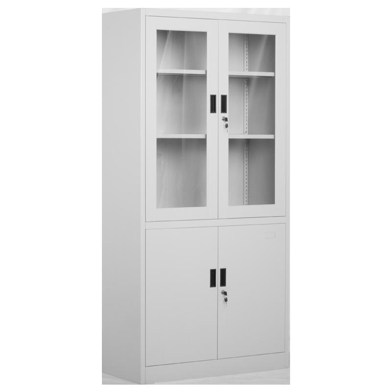 Метален шкаф Carmen CR-1272 J - сив