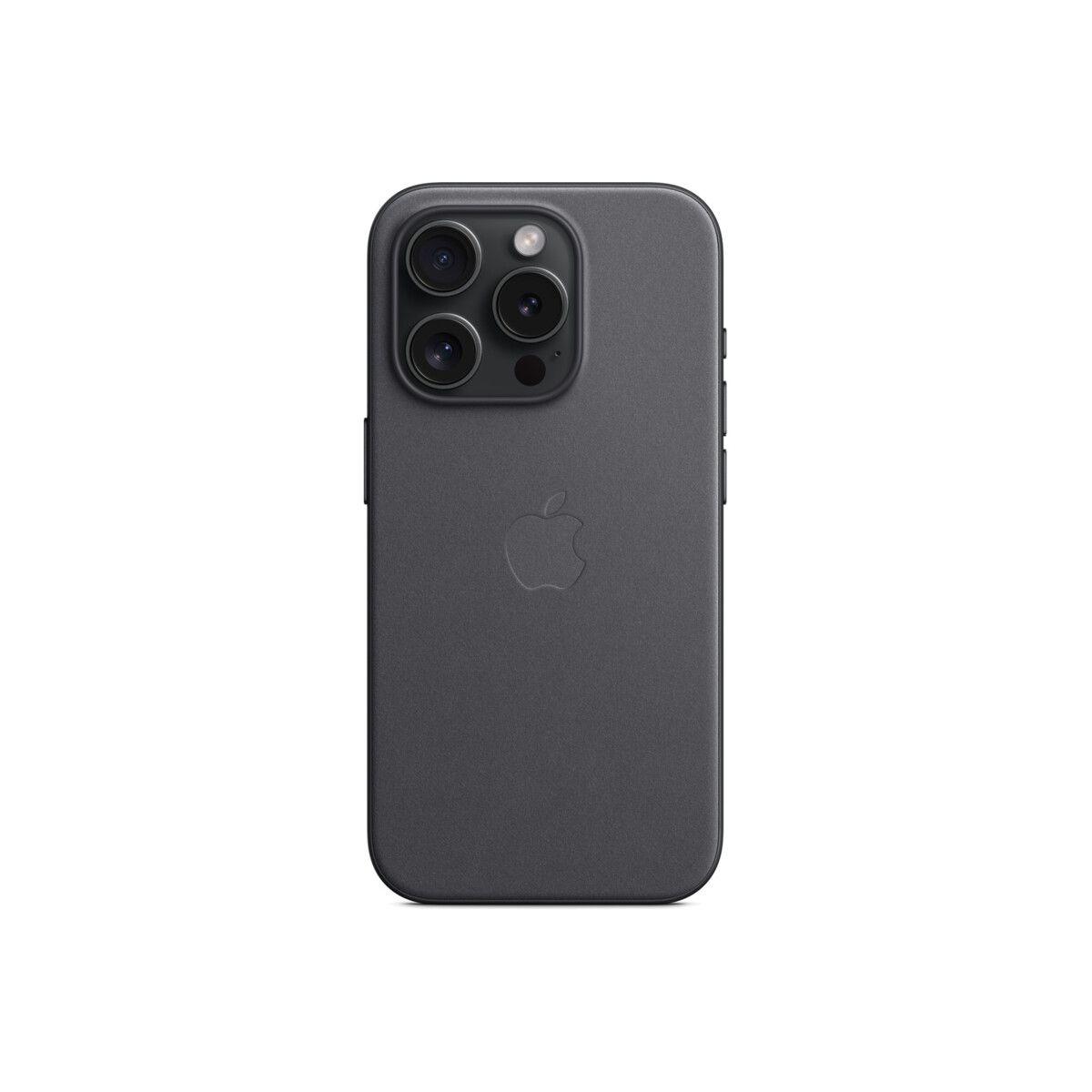 Оригинален текстилен кейс с MagSafe за iPhone 15 Pro Max - Apple iPhone FineWoven Case with MagSafe (черен) | JAR Computers Оригинален текстилен кейс с MagSafe за iPhone 15 Pro Max - Apple iPhone FineWoven Case with MagSafe (черен)
