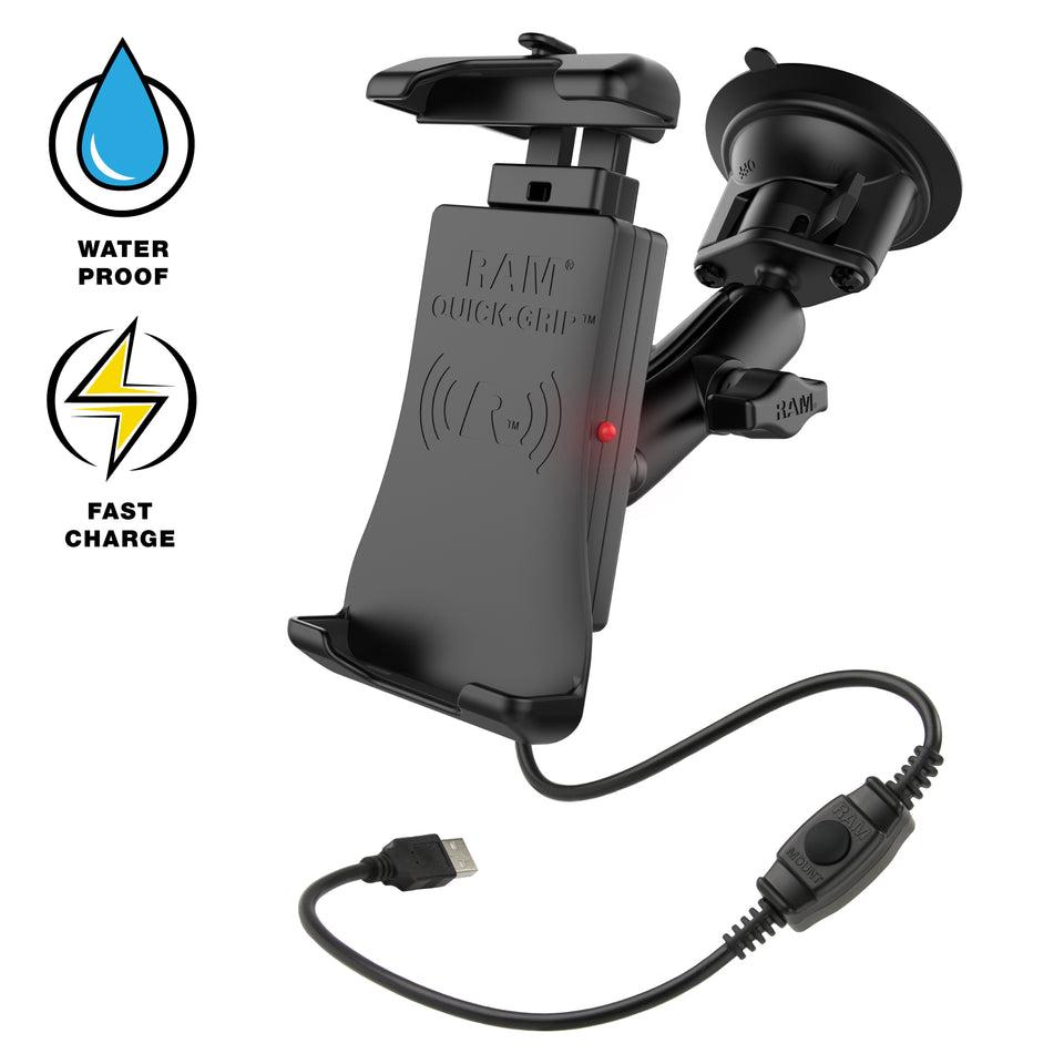 RAM Mounts RAM-B-166-UN14W-1 стойка Активен държач Мобилен телефон/смартфон Черен | JAR Computers RAM Mounts RAM-B-166-UN14W-1 стойка Активен държач Мобилен телефон/смартфон Черен