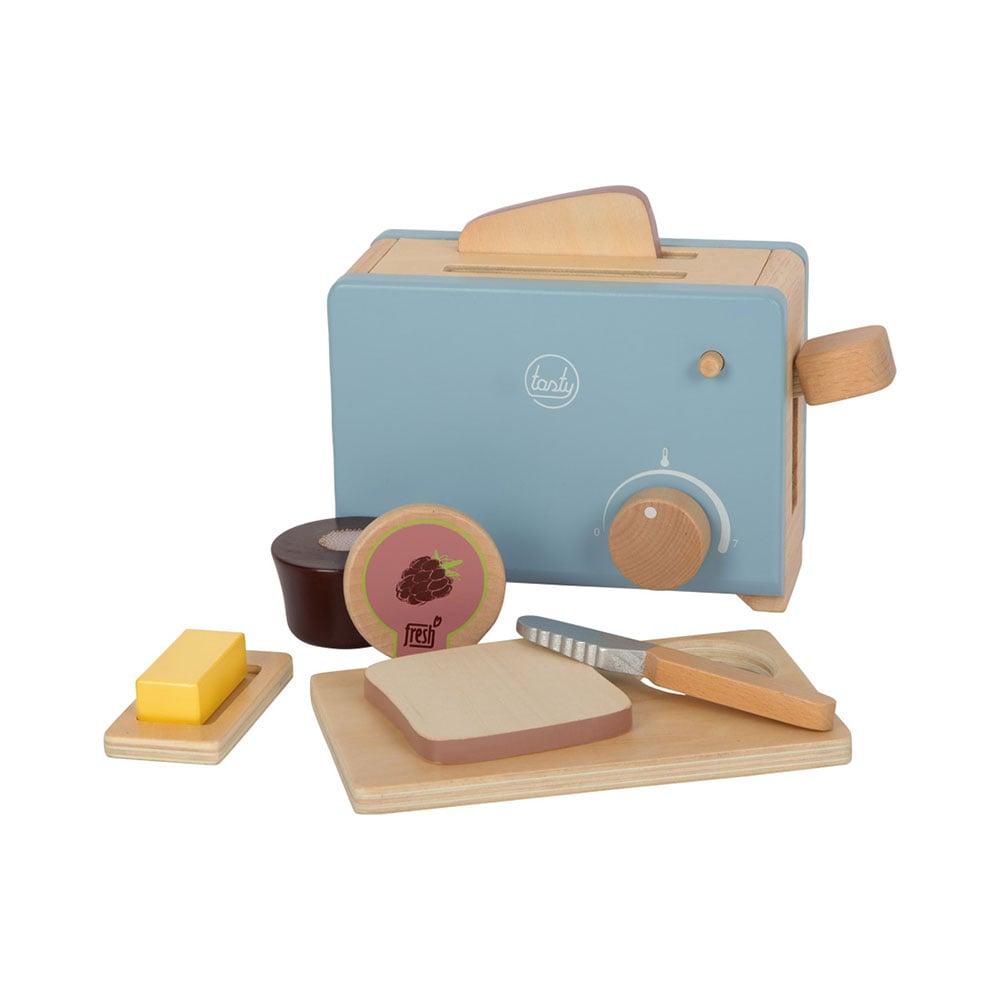 Small Foot Тостер Tasty, с аксесоари, дървен | JAR Computers Small Foot Тостер Tasty, с аксесоари, дървен