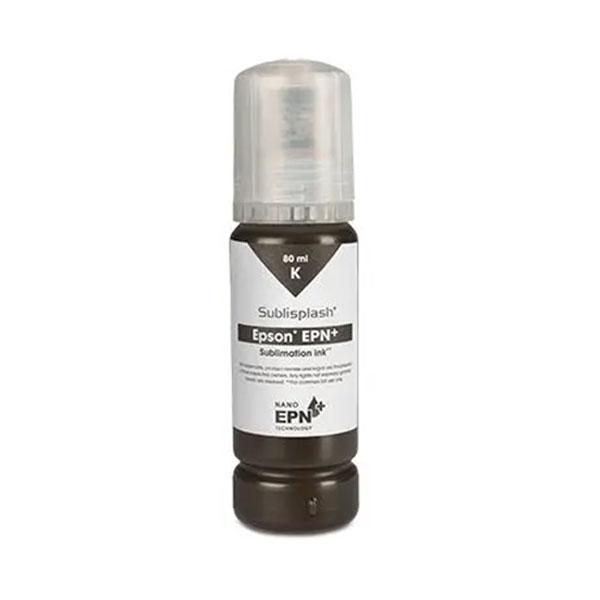 Съвместимо мастило за принтер Epson EcoTank, Sublisplash EPN+, 80 ml, Black