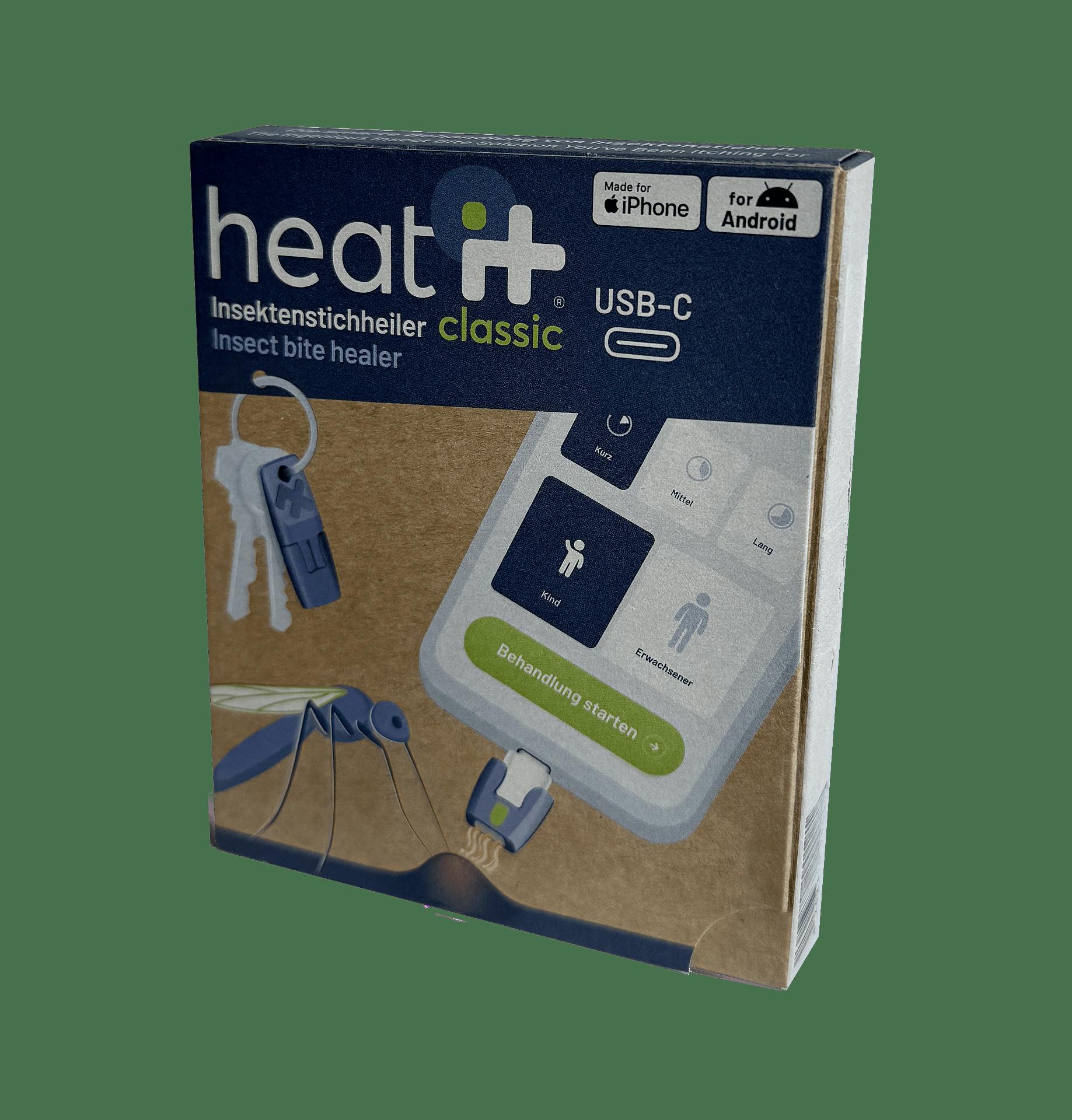 Уред за след ухапване от комари и други насекоми от Heat,с USB-C порт | JAR Computers Уред за след ухапване от комари и други насекоми от Heat,с USB-C порт