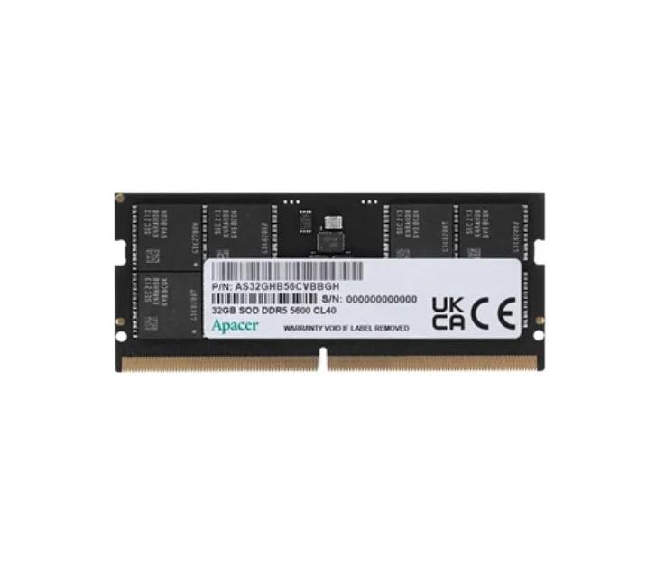 Apacer 32GB Notebook Memory - DDR5 SODIMM 5600Hz