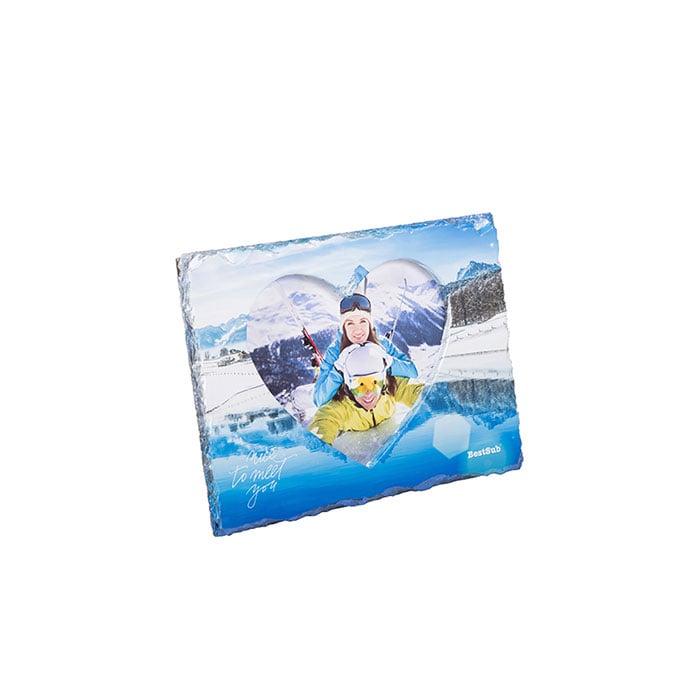 BESTSUB Рамка за снимка, с форма на сърце, 19 х 25 cm, с възможност за персонализация | JAR Computers BESTSUB Рамка за снимка, с форма на сърце, 19 х 25 cm, с възможност за персонализация