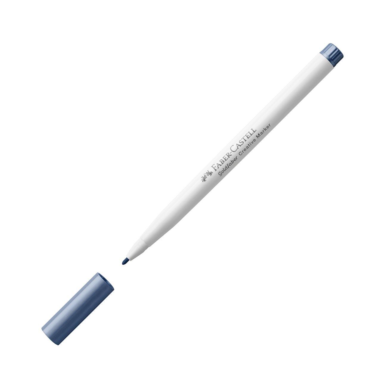 Faber-Castell Маркер Creative, объл, 1.5 mm, № 553, морскосин металик