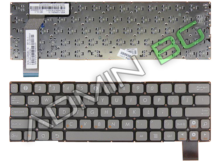 Клавиатура за лаптоп Asus SL101 Gray Without Frame US | JAR Computers Клавиатура за лаптоп Asus SL101 Gray Without Frame US
