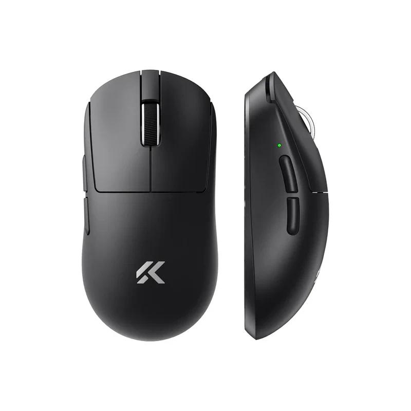 MCHOSE професионална геймърска мишка A7 V2 Ultra Black - Wireless Gaming Mouse - Dual 8K, Omron Mechanical