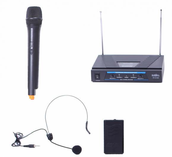 MICROPHONE wireless RY-210D mic i diadema