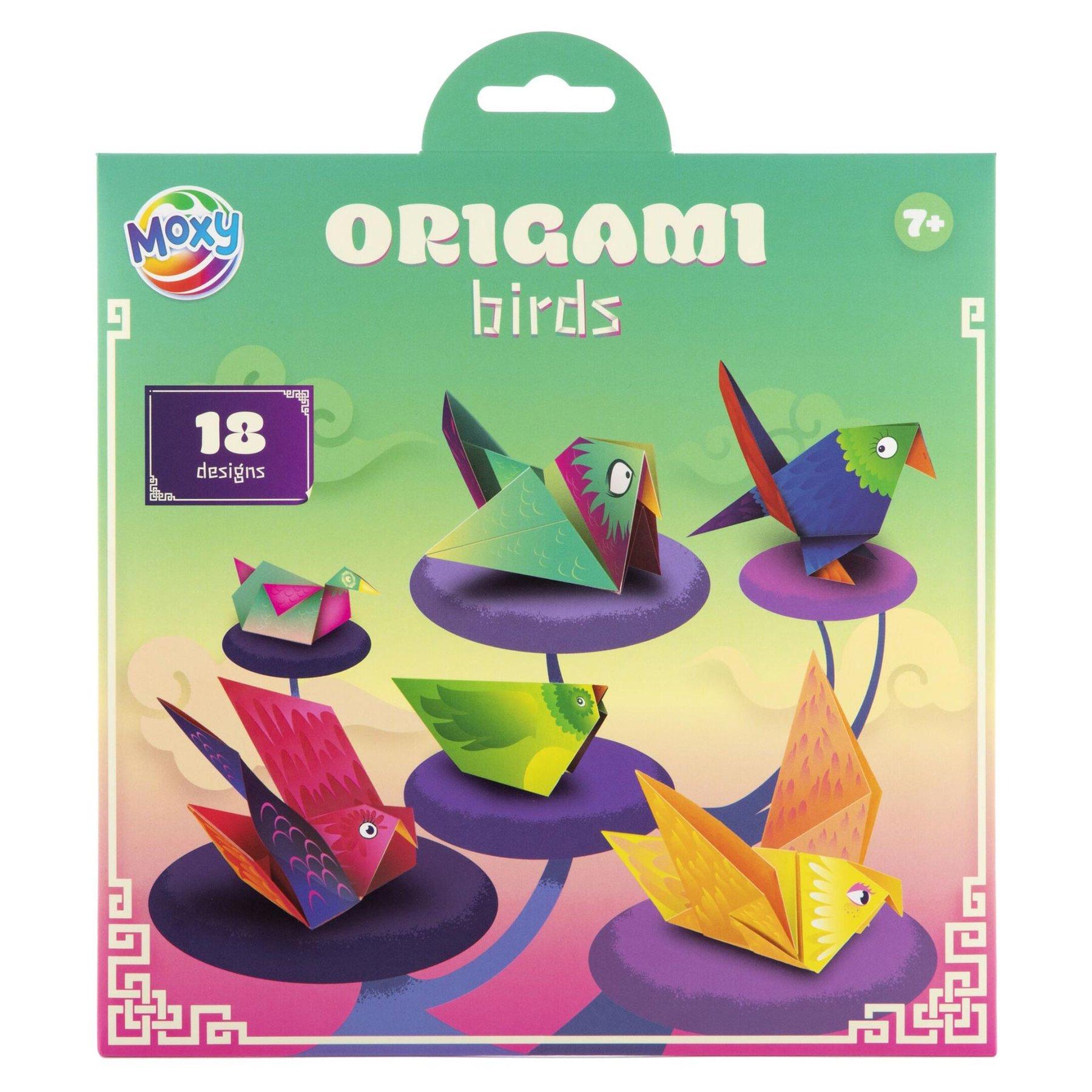 Moxy Хартия Оригами - Птици, 18 дизайна | JAR Computers Moxy Хартия Оригами - Птици, 18 дизайна
