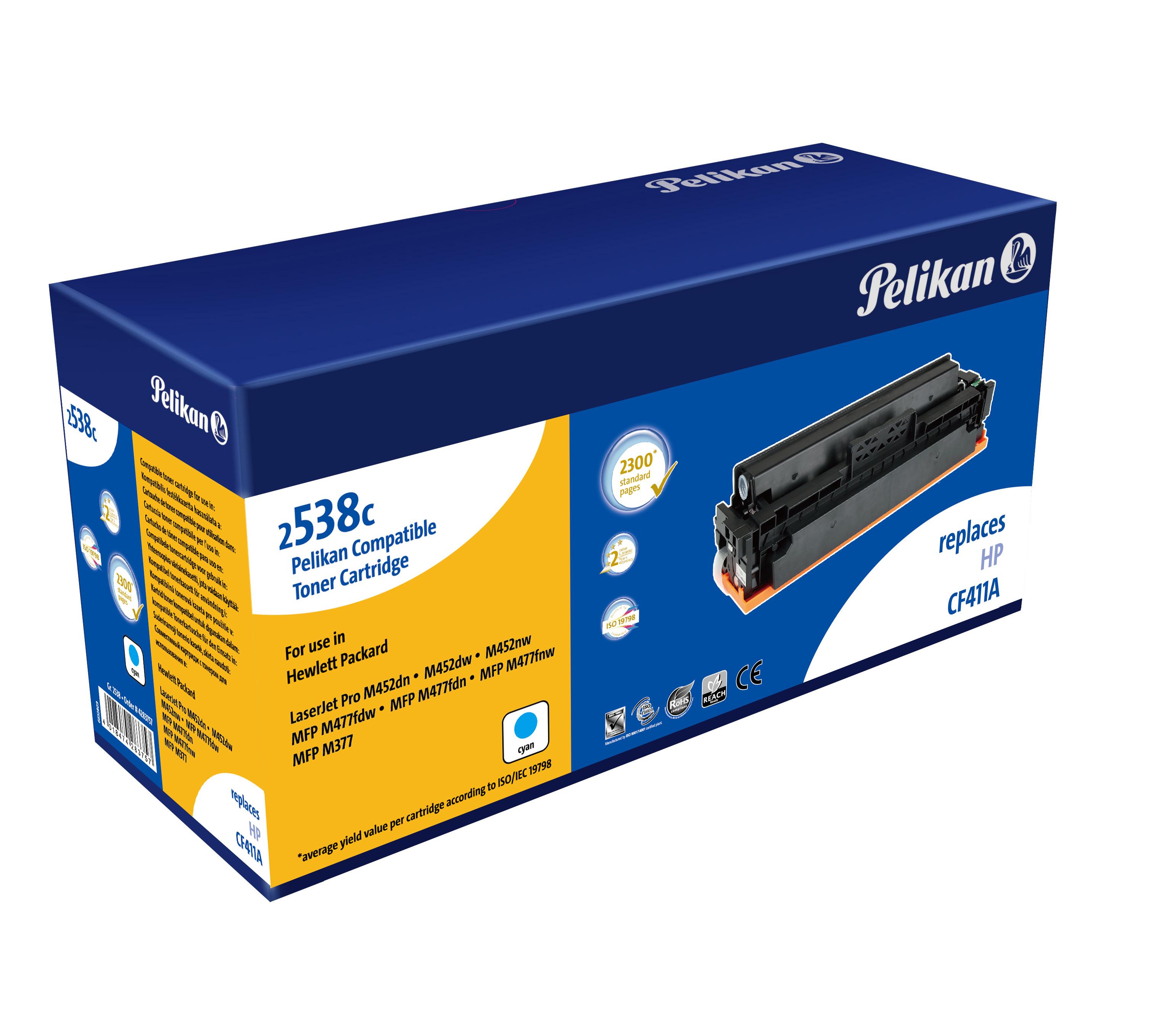 Pelikan 1031440026 тонер касета 1 броя Съвместим Синьо-зелен | JAR Computers Pelikan 1031440026 тонер касета 1 броя Съвместим Синьо-зелен