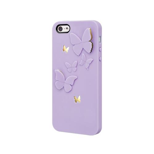 Поликарбонатов кейс с аксесоари за iPhone 5, iPhone 5S, iPhone SE - SwitchEasy Kirigami Lavender Wings (лилав) | JAR Computers Поликарбонатов кейс с аксесоари за iPhone 5, iPhone 5S, iPhone SE - SwitchEasy Kirigami Lavender Wings (лилав)