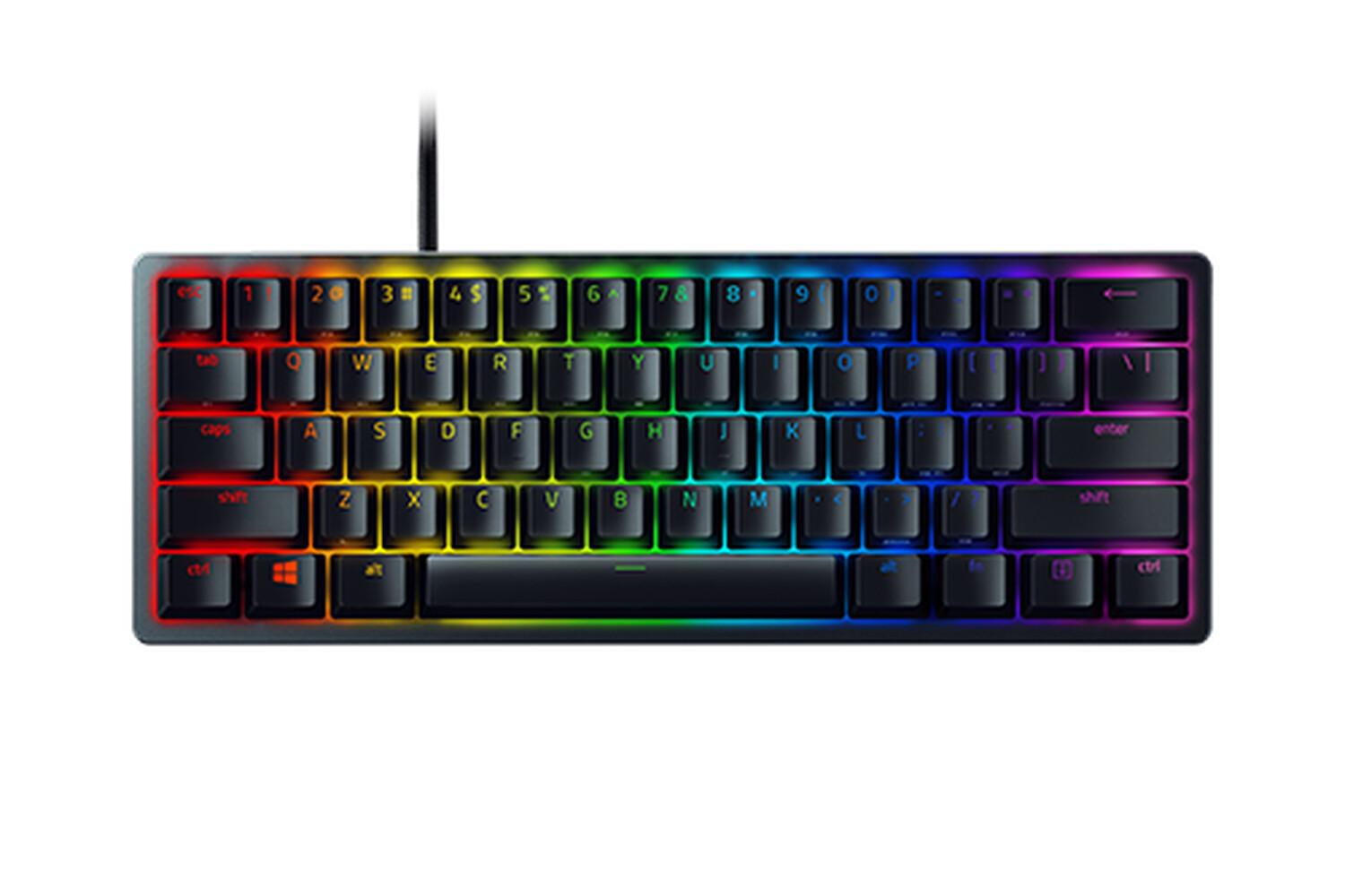 Razer Huntsman Mini клавиатура Игри USB QWERTZ Немски Черен