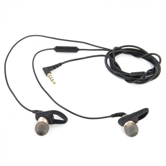 Спортни слушалки с микрофон за мобилни устройства - Tucano Sport Earphones (черен) | JAR Computers Спортни слушалки с микрофон за мобилни устройства - Tucano Sport Earphones (черен)