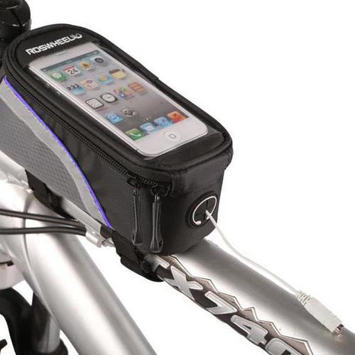 Универсален калъф за колело за iPhone и мобилни телефони - Roswheel Phone Frame Bag | JAR Computers Универсален калъф за колело за iPhone и мобилни телефони - Roswheel Phone Frame Bag