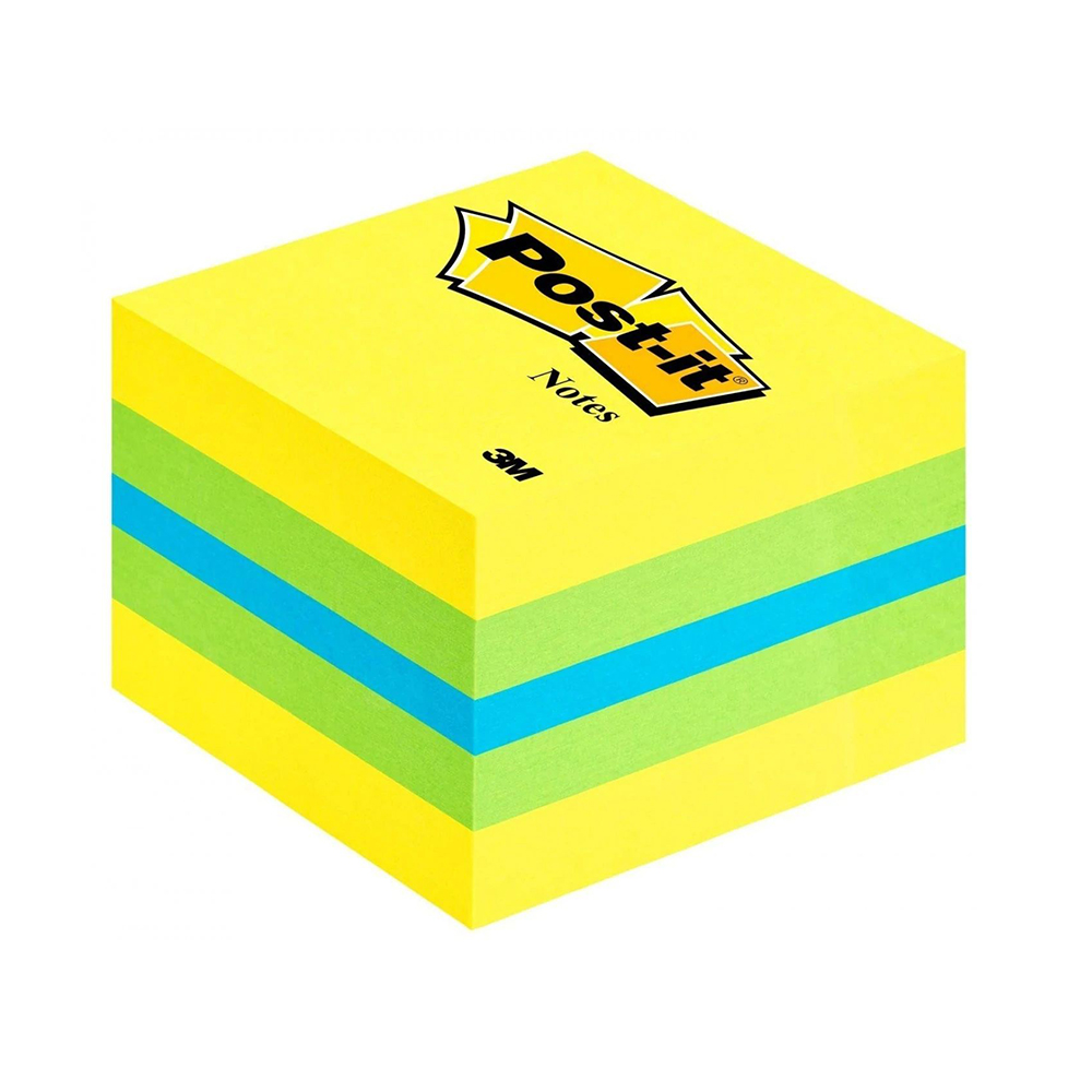 3M POST-IT NOTE CUBE MINI LEMON 2051L 51X51mm