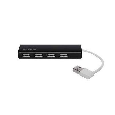 4ри портов USB хъб - Belkin Ultra-Slim Travel USB Hub | JAR Computers 4ри портов USB хъб - Belkin Ultra-Slim Travel USB Hub