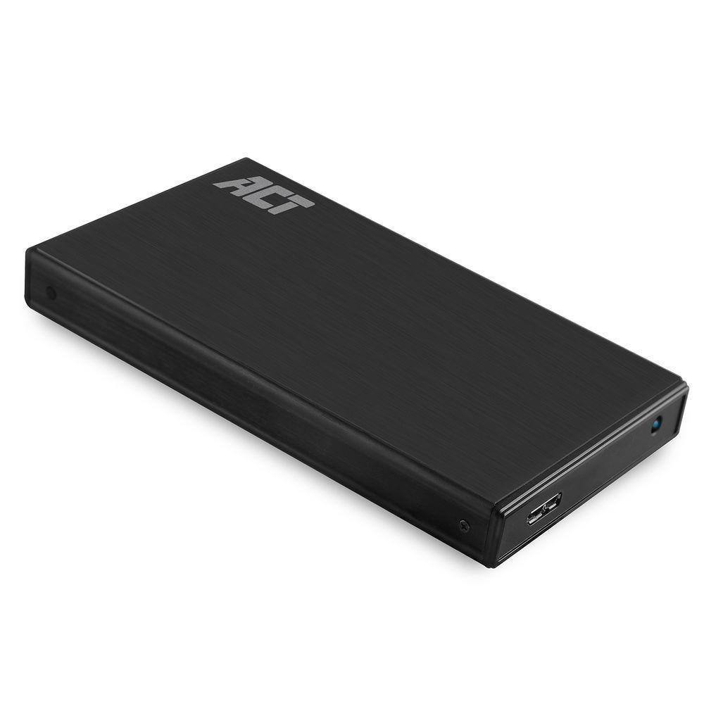 Чекмедже за твърд диск ACT AC1200, SATA, 2.5&quot;, USB-C 3.2 Gen1, Черен