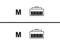 Cisco ENET CROSSOVER CABLE мрежов кабел 3 м