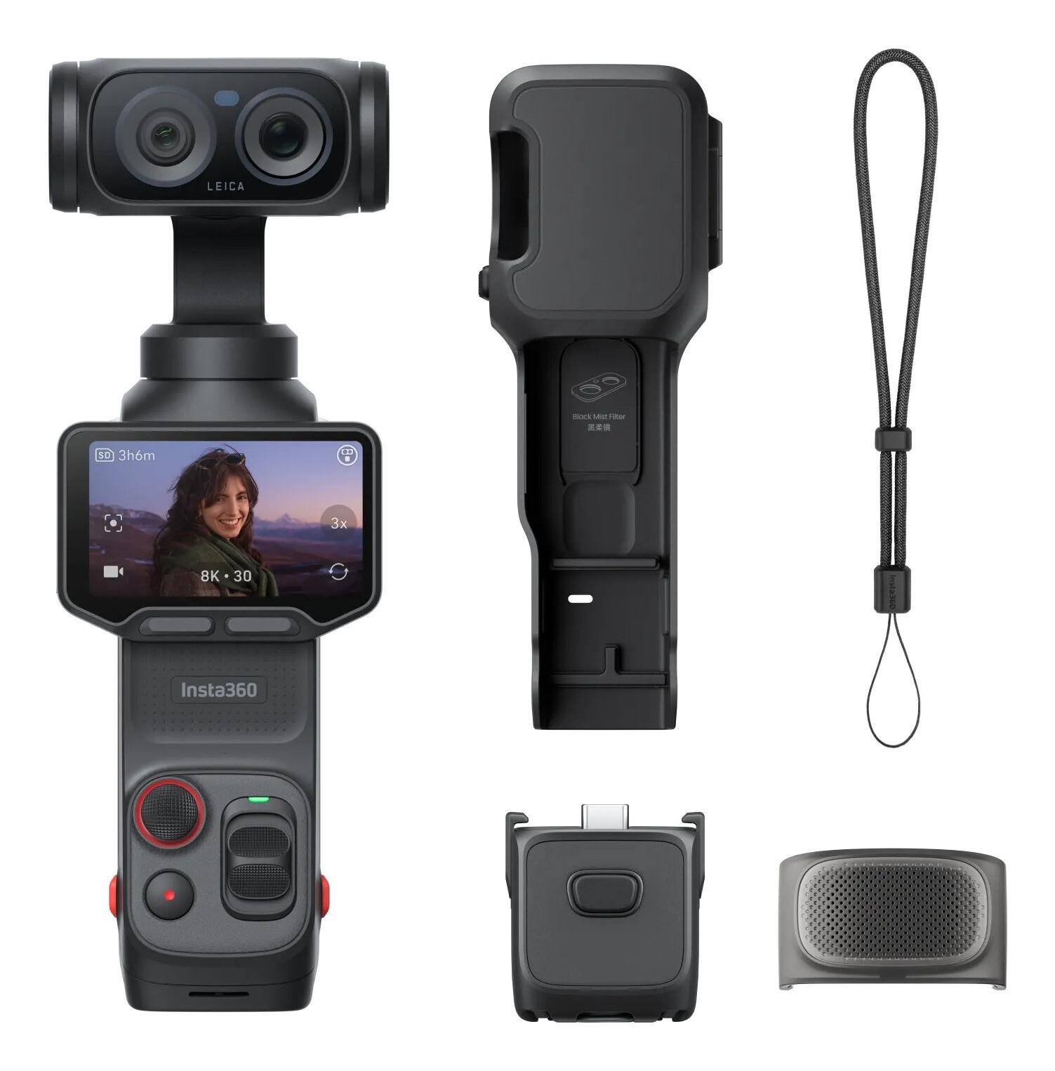 Insta360 Luna Ultra спортна екшън камера 200 MP 8K Ultra HD CMOS 25,4 / 1 мм (1 / 1") Wi-Fi 233 г | JAR Computers Insta360 Luna Ultra спортна екшън камера 200 MP 8K Ultra HD CMOS 25,4 / 1 мм (1 / 1") Wi-Fi 233 г