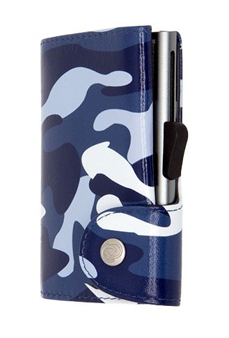 Картодържател C-SECURE с портфейл, Camouflage Blue | JAR Computers Картодържател C-SECURE с портфейл, Camouflage Blue