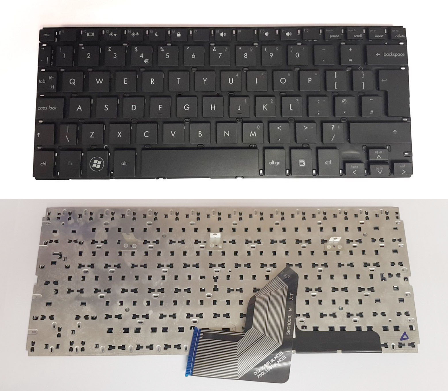 Клавиатура за лаптоп HP Compaq Mini 2150 5100 5101 5102 5103 Черна Без Рамка (Голям Ентър) / Black Without Frame UK | JAR Computers Клавиатура за лаптоп HP Compaq Mini 2150 5100 5101 5102 5103 Черна Без Рамка (Голям Ентър) / Black Without Frame UK