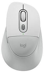 Мишка Logitech - Signature Comfort Plus M850 L, оптична, безжична, бяла