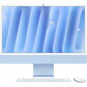 Настолен компютър All-in-One APPLE IMAC 24, Apple M4, 1 TB SSD macOS Sequoia, Blue
